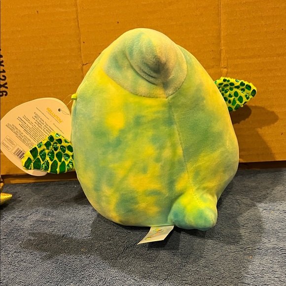 Squishmallows Fletcher Green and White Plush - Picture 4 of 6